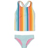 image:imageSpeedo Girls Swimsuit Two Piece Tankini Thick StrapTankini SetAqua Splash