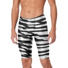 image:imageSpeedo Mens Swimsuit Jammer Endurance Printed Team ColorsContort Speedo BlackWhite
