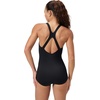 image:imagespeedo Womens Swimsuit One Piece PowerFlex Princess Seam Ultraback Conservative CutNo Seam Speedo Black