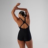 image:imagespeedo Womens Swimsuit One Piece PowerFlex Princess Seam Ultraback Conservative CutSpeedo Black