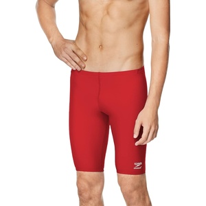 image:imageSpeedo Mens Swimsuit Jammer Endurance Solid USA AdultTeam Red
