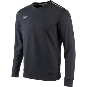 image:imageSpeedo UnisexAdult Sweatshirt Crew Neck Pull Over Team Warm UpSpeedo Black