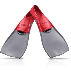 image:imageSpeedo UnisexAdult Swim Training Fins Rubber Long BladeRed SIOC