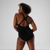 image:imageSpeedo Womens Swimsuit One Piece Endurance Ultraback Solid Contemporary CutSpeedo Black