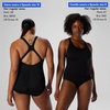 image:imageSpeedo Womens Swimsuit One Piece Endurance Ultraback Solid Contemporary CutSpeedo Navy