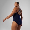 image:imageSpeedo Womens Swimsuit One Piece Endurance Ultraback Solid Contemporary CutSpeedo Navy