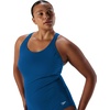 image:imageSpeedo Womens Swimsuit One Piece Endurance Ultraback Solid Contemporary CutTurkish Sea
