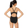 image:imageSpeedo Womens Swimsuit One Piece Prolt Flyback Solid Adult Team ColorsBlackBlack