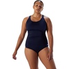 image:imageSpeedo Womens Swimsuit One Piece Endurance Ultraback Solid Contemporary CutSpeedo Navy
