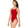 image:imageSpeedo Womens Swimsuit One Piece Prolt Flyback Solid Adult Team ColorsDark Red