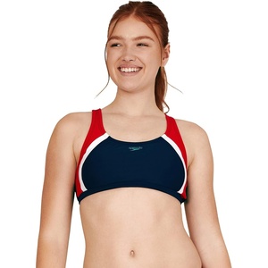 image:imageSpeedo Womens Swimsuit Quantum Bikini TopRedWhiteBlue
