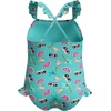 image:imageSpeedo Girls Swimsuit Infant to Big Kid UPF 50 Learn to SwimFrill 1pc Arctic Glass