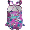 image:imageSpeedo Girls Swimsuit Infant to Big Kid UPF 50 Learn to SwimFrill 1pc Neon VioletSplash Bash