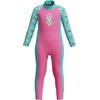 image:imageSpeedo Girls Swimsuit Infant to Big Kid UPF 50 Learn to SwimLS Sunsuit Neon Bubble Gum
