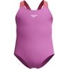 image:imageSpeedo Girls Swimsuit Infant to Big Kid UPF 50 Learn to SwimMedalist 1pc Neon Violet