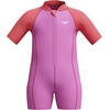 image:imageSpeedo Girls Swimsuit Infant to Big Kid UPF 50 Learn to SwimNeoprene Suit Neon Violet