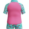 image:imageSpeedo Girls Swimsuit Infant to Big Kid UPF 50 Learn to SwimSS Set Neon Bubblegum
