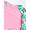 image:imageSpeedo Girls Uv Swim Shirt Long Sleeve Rashguard SetFuchsia Pink