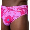 image:imageSpeedo Mens Swimsuit Brief Comfort WaistbandMid Desert Bloom Neon Violet