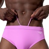 image:imageSpeedo Mens Swimsuit Brief Comfort WaistbandMid Neon Violet