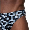 image:imageSpeedo Mens Swimsuit Brief Comfort WaistbandMini Chain Link Anthracite