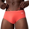 image:imageSpeedo Mens Swimsuit Brief Comfort WaistbandSunga Tropical Coral