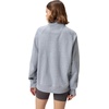 image:imageSpeedo Unisex Adult Sweatshirt Quarter Zip Pull Over Team Warm Up2024 Heather Grey