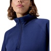 image:imageSpeedo Unisex Adult Sweatshirt Quarter Zip Pull Over Team Warm Up2024 Team Navy