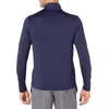 image:imageSpeedo unisexadult Uv Long Sleeve Shirt Quarter Zip Team Warm UpSpeedo Navy