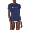image:imageSpeedo Womens Guard Uv Swim Shirt Short Sleeve RashguardSpeedo Navy