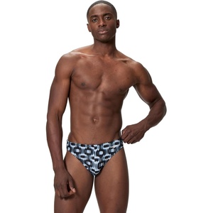image:imageSpeedo Mens Swimsuit Brief Comfort WaistbandMini Chain Link Anthracite