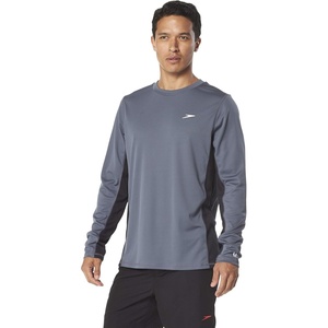 image:imageSpeedo Mens Uv Swim Shirt Long Sleeve Longview TeeGreyBlack