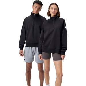 image:imageSpeedo Unisex Adult Sweatshirt Quarter Zip Pull Over Team Warm Up2024 Team Black