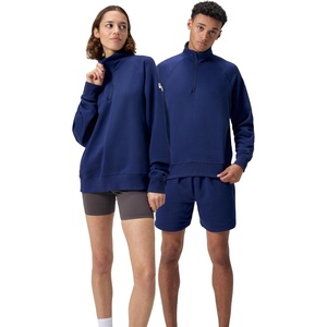 image:imageSpeedo Unisex Adult Sweatshirt Quarter Zip Pull Over Team Warm Up2024 Team Navy