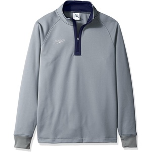 image:imageSpeedo UnisexAdult Sweatshirt 34 Zip Pull Over Team Warm UpSpeedo Navy