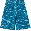 image:imageSpeedo Boys Swim Trunk Knee Length Boardshort EBoard PrintedSharks Ocean Depths
