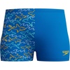 image:imageSpeedo Boys Swimsuit Infant to Big Kid UPF 50 Learn to SwimAquashort Lagoon Blue