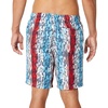 image:imageSpeedo Mens 18 Volley Star Racer Printed UV Protection Swim TrunksBlue