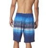 image:imageSpeedo Mens Swim Trunk Knee Length Boardshort Active Flex EBoard PrintedNavyBlue