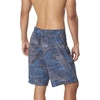 image:imageSpeedo Mens Swim Trunk Knee Length Boardshort Active Flex EBoard PrintedPalm Deep Steel