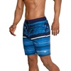 image:imageSpeedo Mens Swim Trunk Knee Length Boardshort Bondi Striped18 Oasis Peacoat