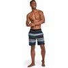 image:imageSpeedo Mens Swim Trunk Knee Length Boardshort Bondi Striped18 Seafaring Anthracite