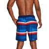 image:imageSpeedo Mens Swim Trunk Knee Length Boardshort Bondi Striped18 Seafaring High Risk Red