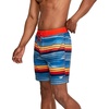 image:imageSpeedo Mens Swim Trunk Knee Length Boardshort Bondi Striped18 Seafaring Vallarta Blue