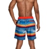image:imageSpeedo Mens Swim Trunk Knee Length Boardshort Bondi Striped18 Seafaring Vallarta Blue