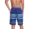 image:imageSpeedo Mens Swim Trunk Knee Length Boardshort Bondi Striped20 Brushed Tide