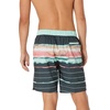 image:imageSpeedo Mens Swim Trunk Knee Length Boardshort Bondi Striped20 Horizon Volcanic Ash