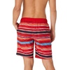 image:imageSpeedo Mens Swim Trunk Knee Length Boardshort Bondi Striped20 Layback Azure Blue