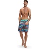 image:imageSpeedo Mens Swim Trunk Knee Length Boardshort Bondi Striped20 Maison Floral