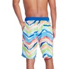 image:imageSpeedo Mens Swim Trunk Knee Length Boardshort Bondi Striped20 Stencil Stripe